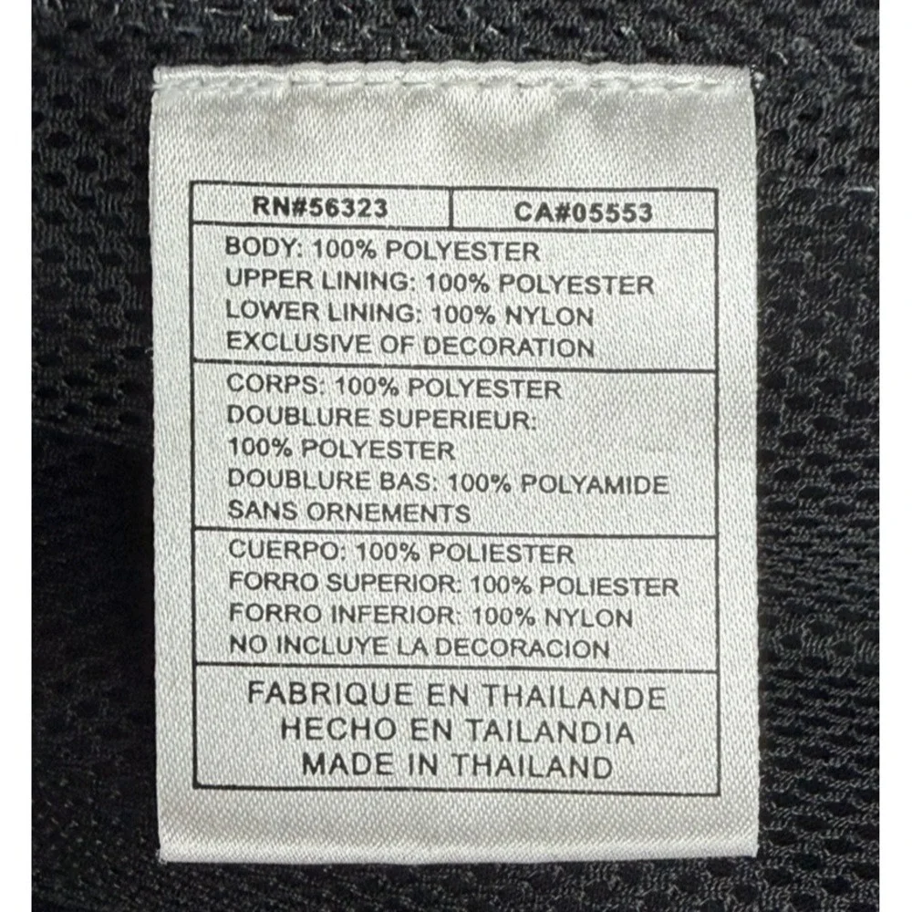 Nike 72 Vintage Windpants Mens L Black Gray Track Pants Mesh Lined Warm Up Swish
